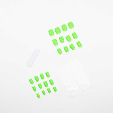 LASHIDOL Press On Magic Nails Apple Green